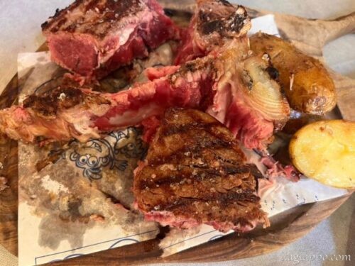 ヴォルテッラ　Osteria La Pace のフィオレンティーナ