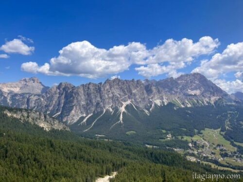 トファーナ　ロープウェイからの景色